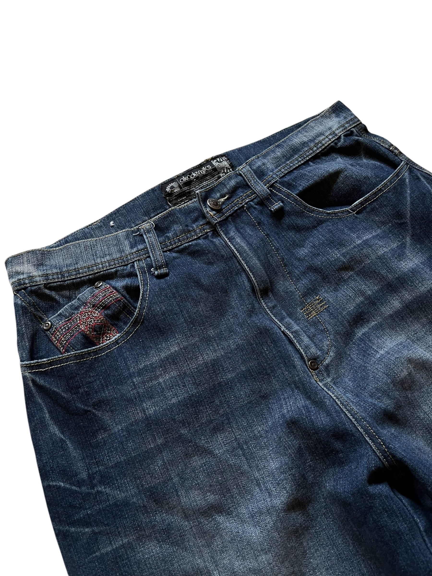 2000s Akademiks Super Baggy Jeans (34x30)