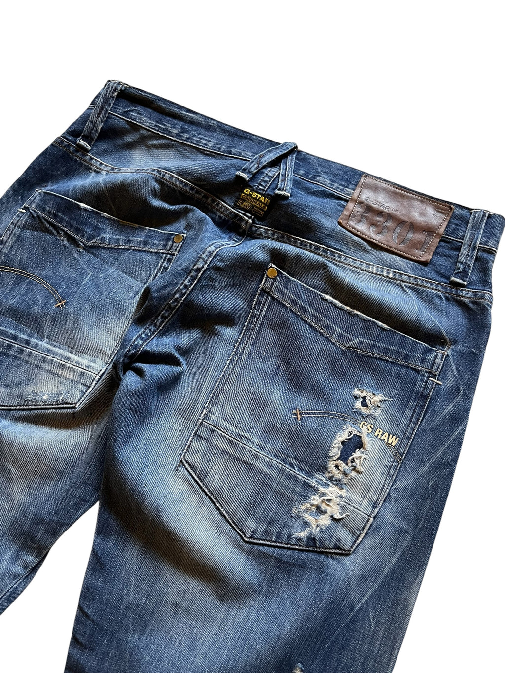 2000s Distressed G-Star Jeans (32x32)