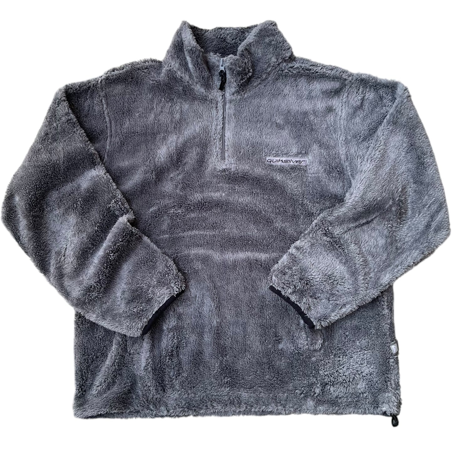 Vintage Quiksilver Spellout Fleece 1/4 Zip