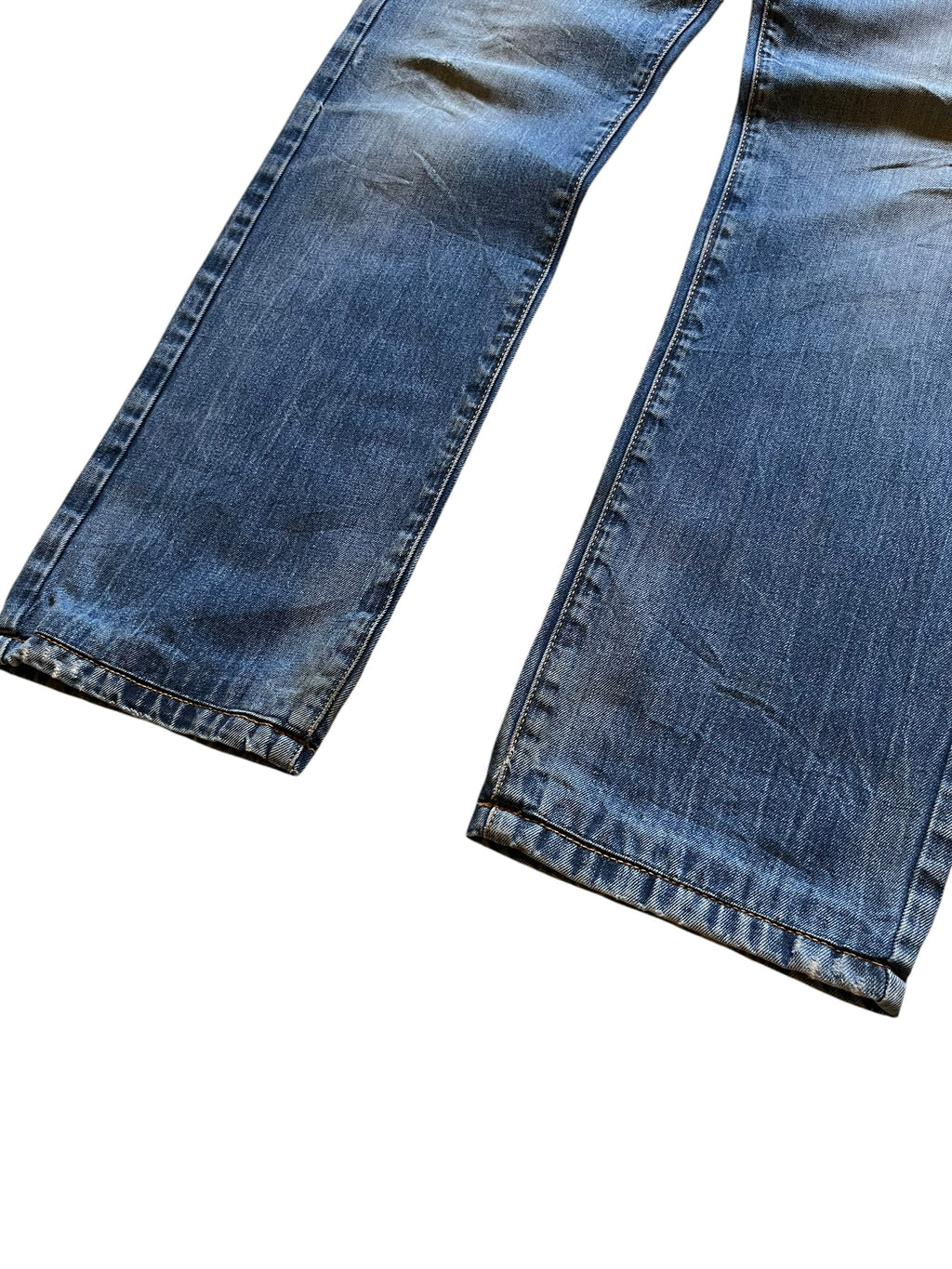 2000s Boss Orange Buckle-Back Jeans (34x34)