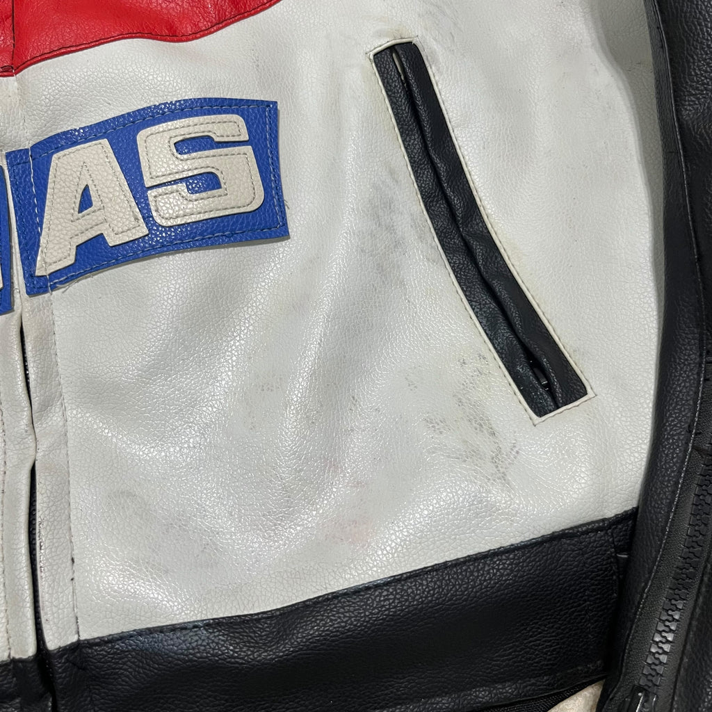 2000s Honda Repsol Faux Leather Racing Jacket