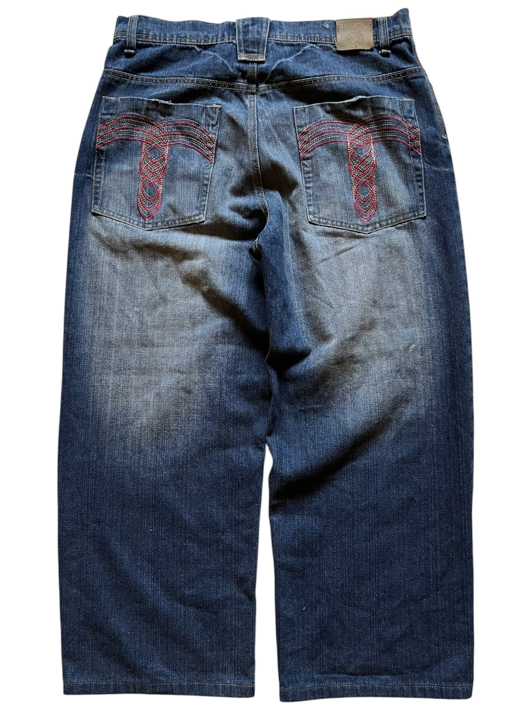 2000s Akademiks Super Baggy Jeans (34x30)