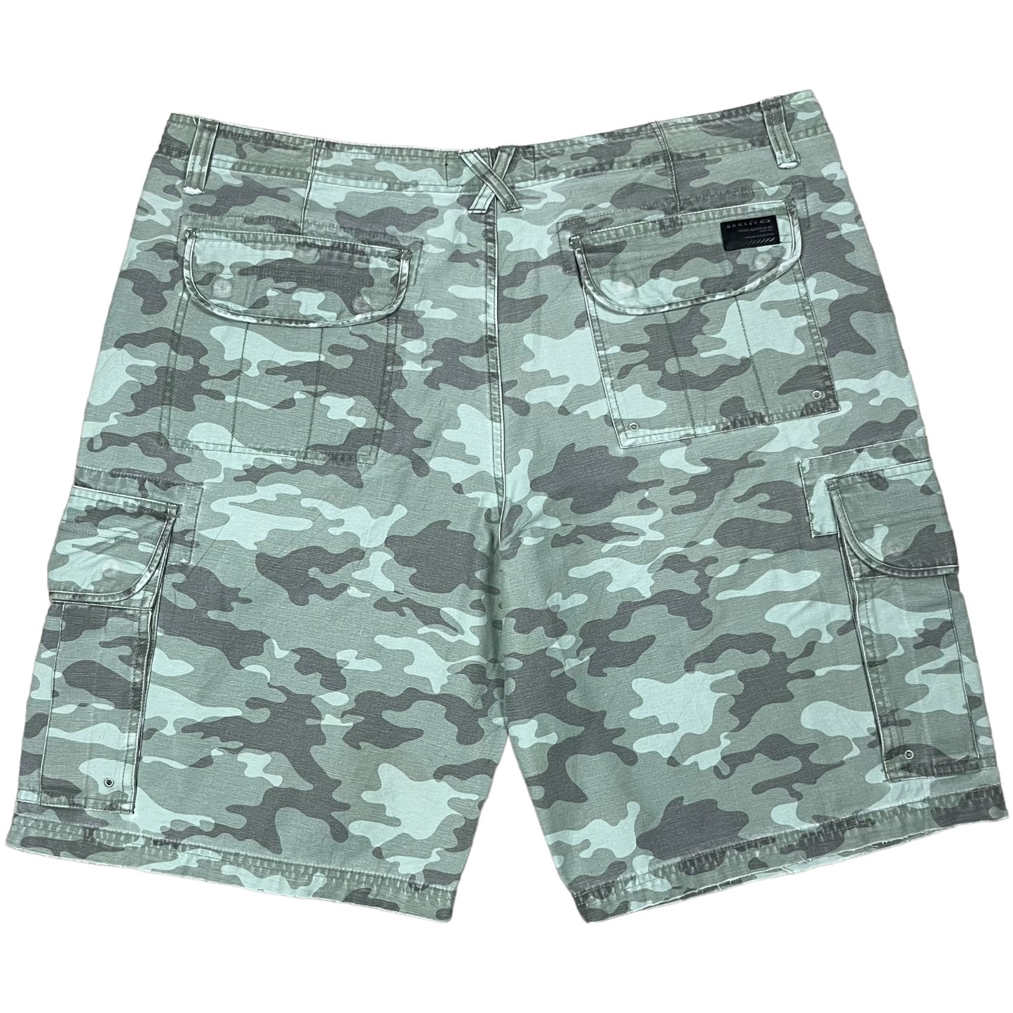 Y2k Oakley Camo Cargo Shorts