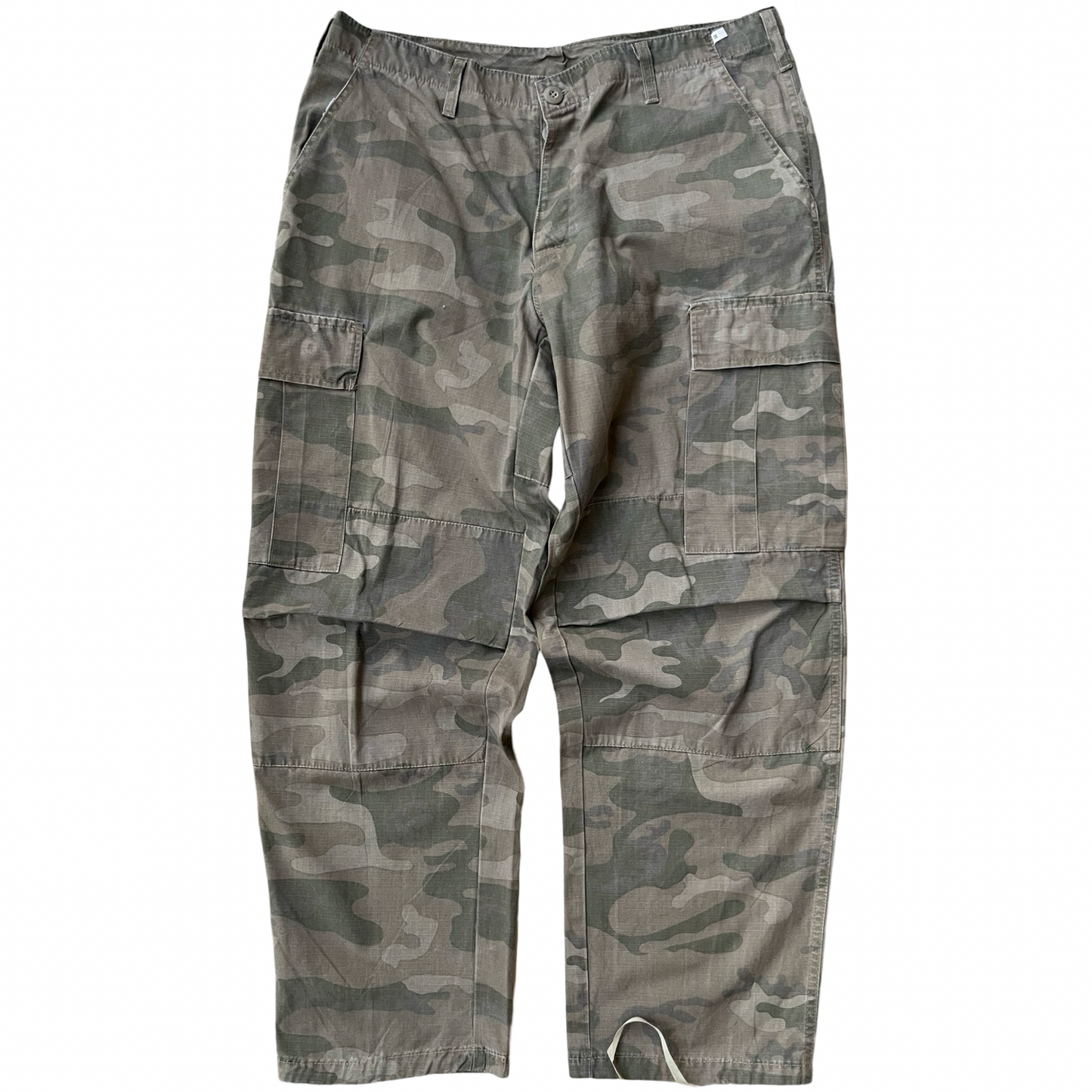 90s Military Camo Cargo Pants