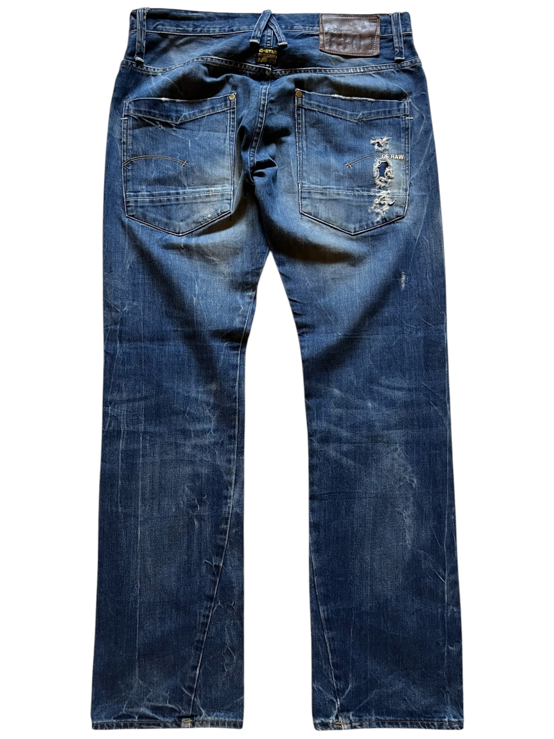 2000s Distressed G-Star Jeans (32x32)
