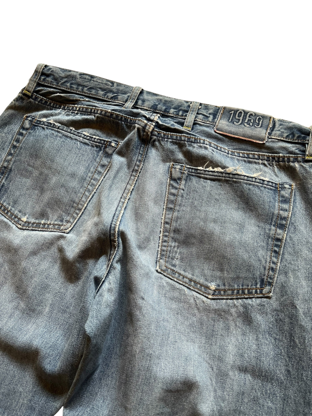 2000s Gap Straight Leg Baggy Jeans (36x32)