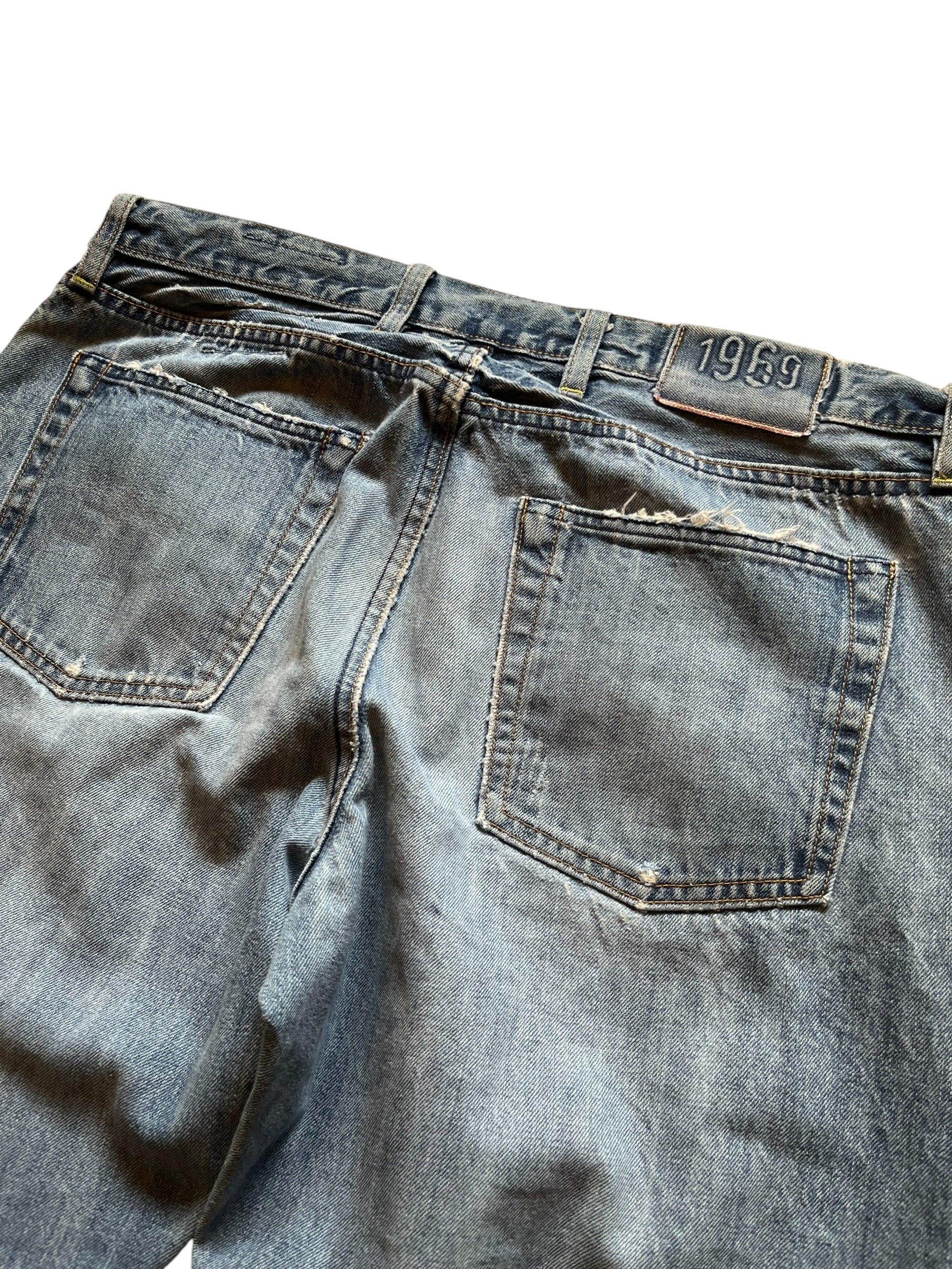 2000s Gap Straight Leg Baggy Jeans (36x32)