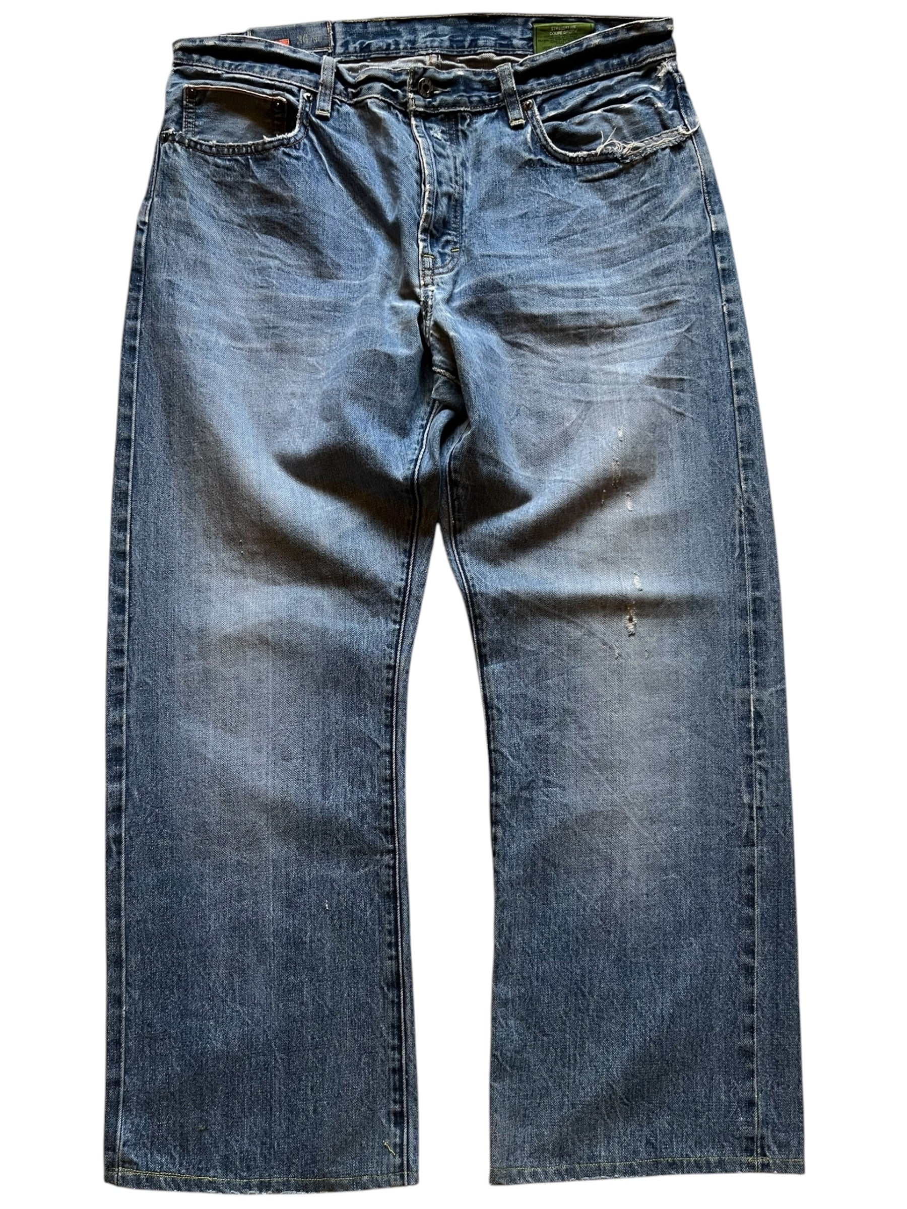 2000s Gap Straight Leg Baggy Jeans (36x32)