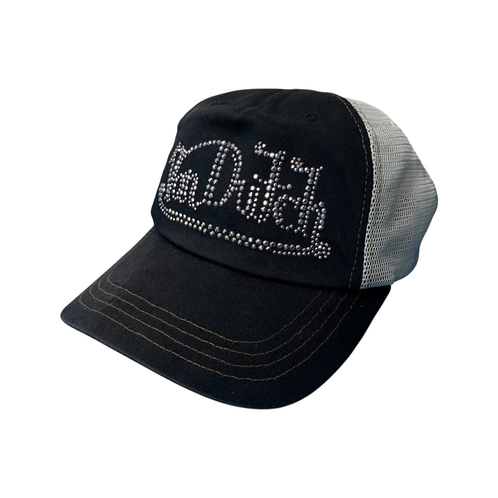 2000s Von Dutch Rhinestone Trucker Hat