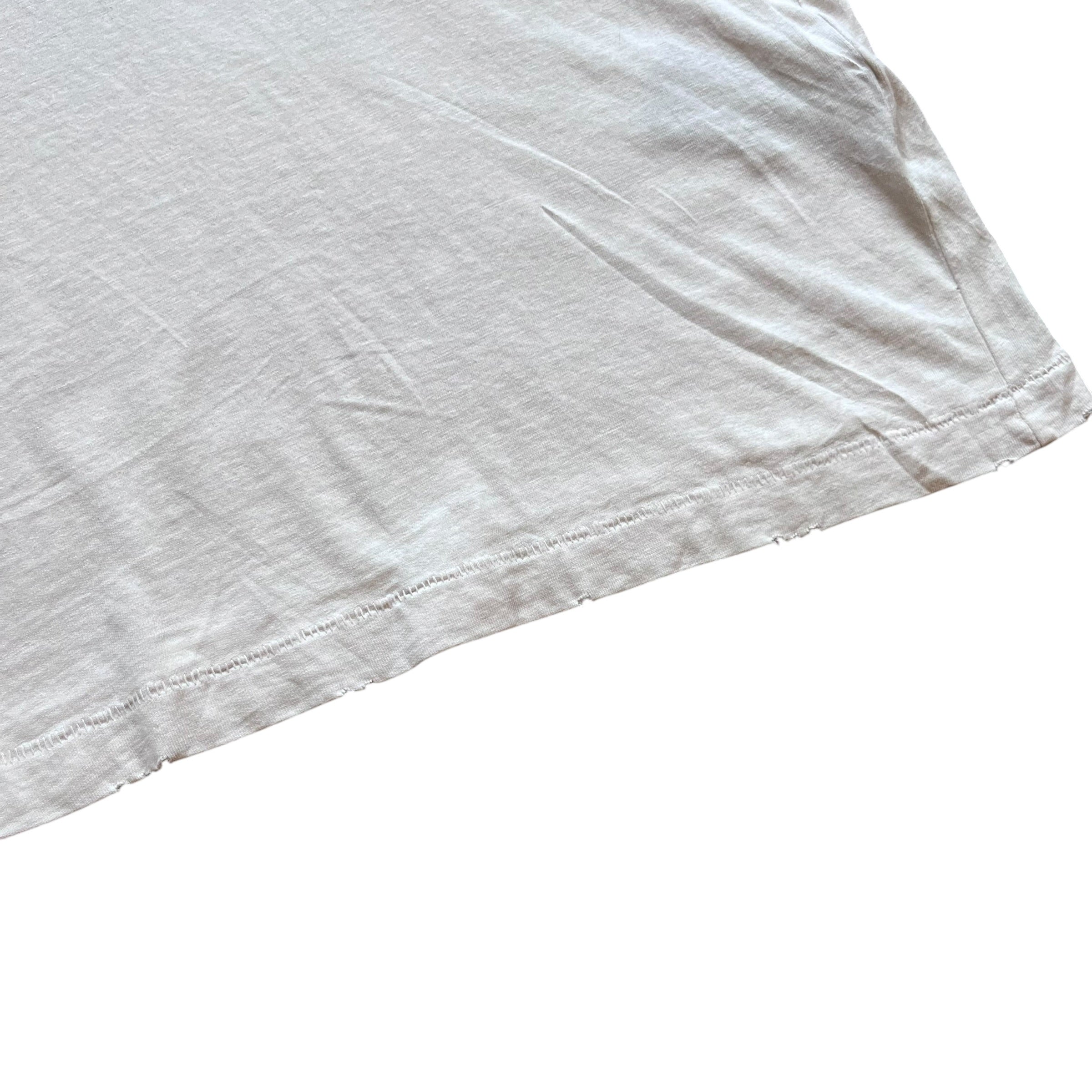 Zadig & Voltaire Distressed White Tee