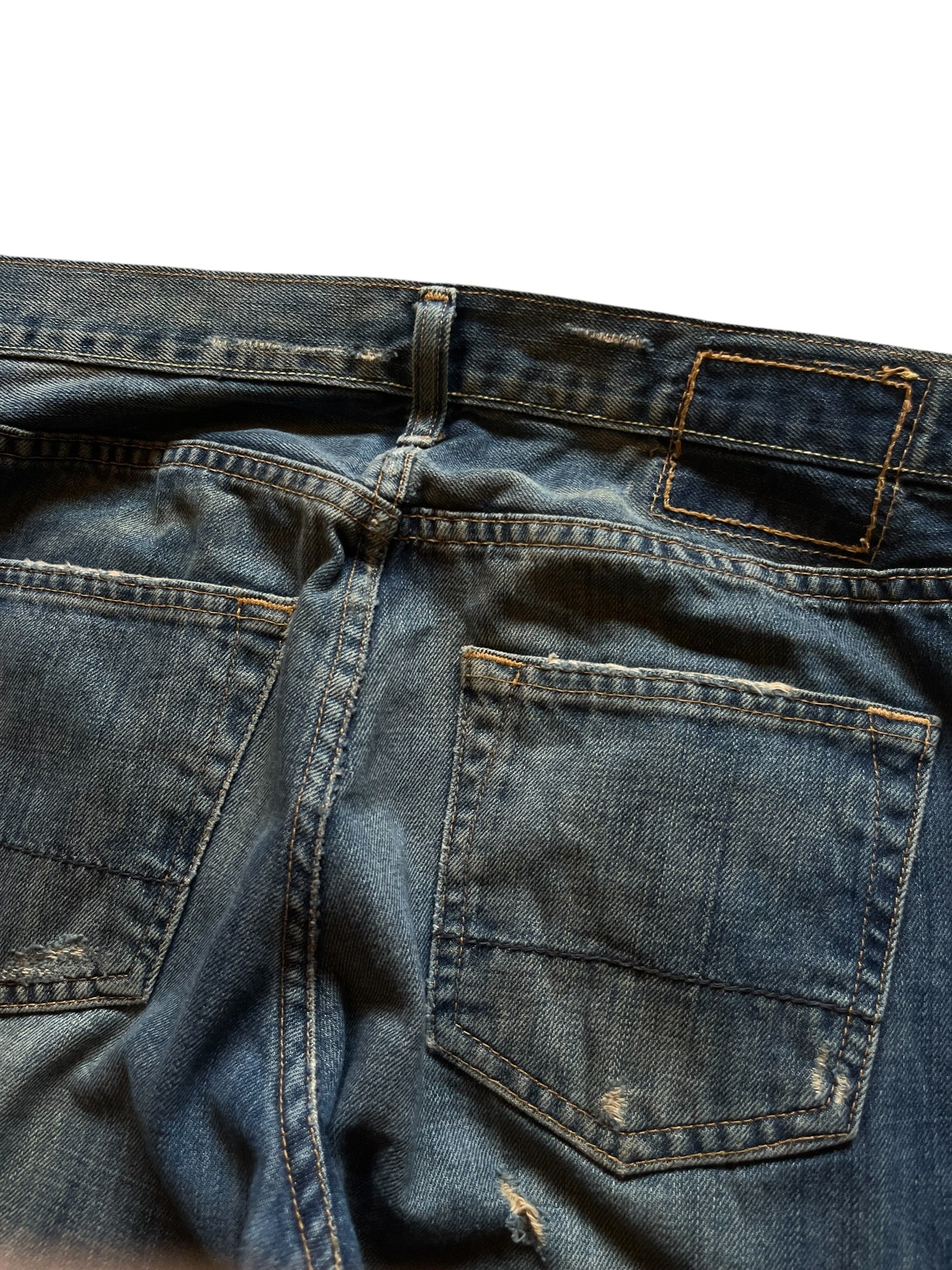 2000s Abercrombie & Fitch Relaxed Bootcut Jeans (34x32)