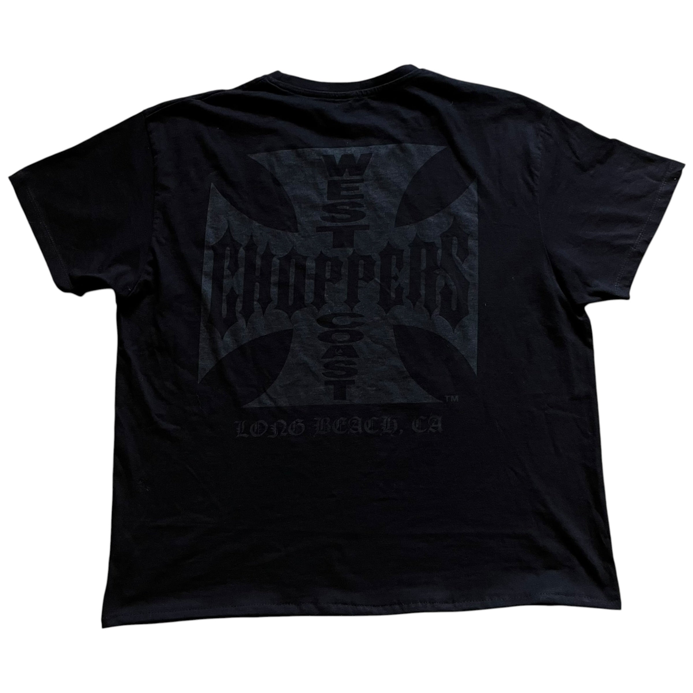 West Coast Black On Black Tee