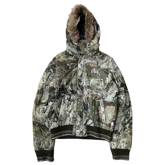 00s O’neil Fur Hood Realtree Camo Women’s Jacket