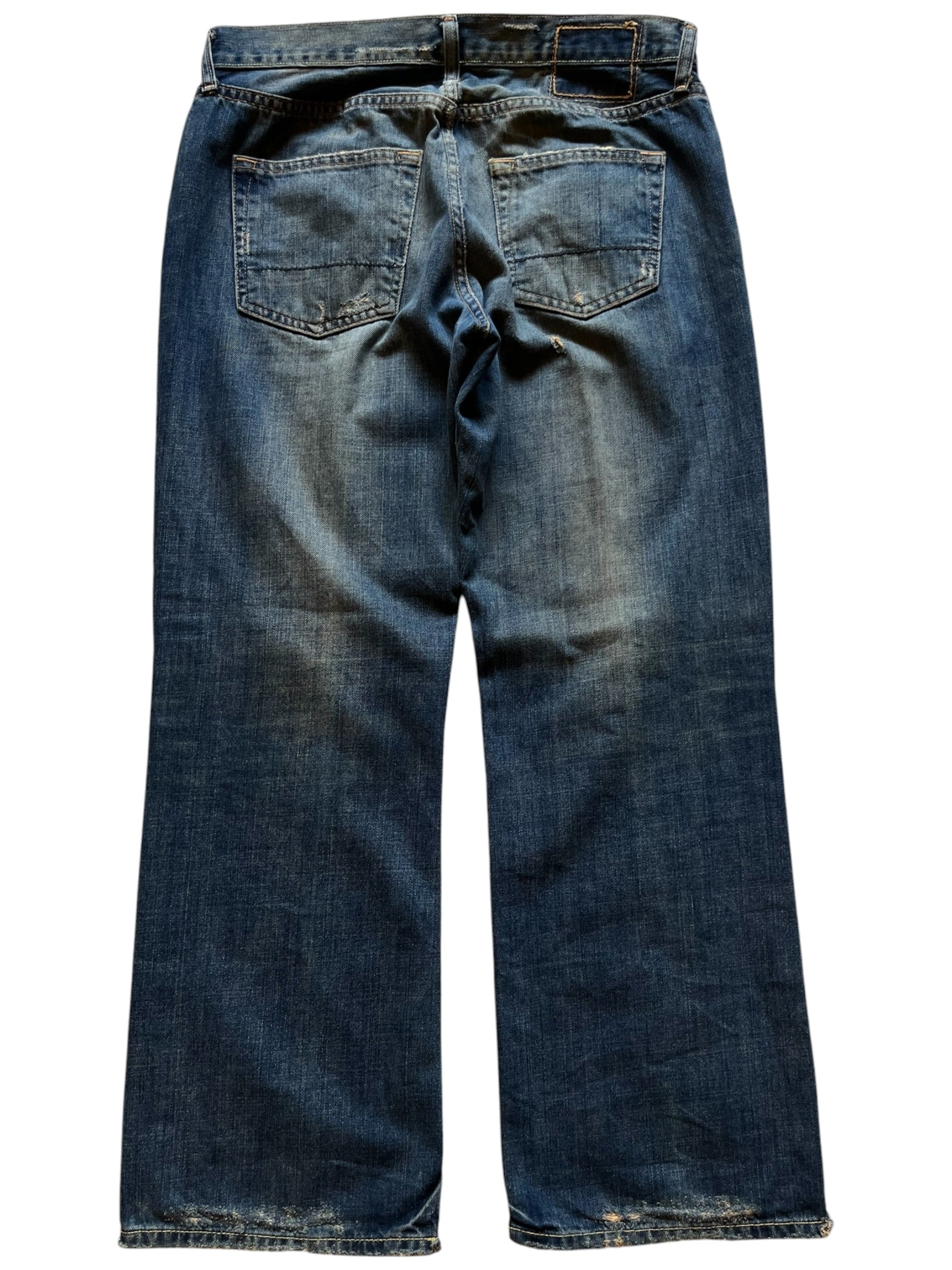 2000s Abercrombie & Fitch Relaxed Bootcut Jeans (34x32)