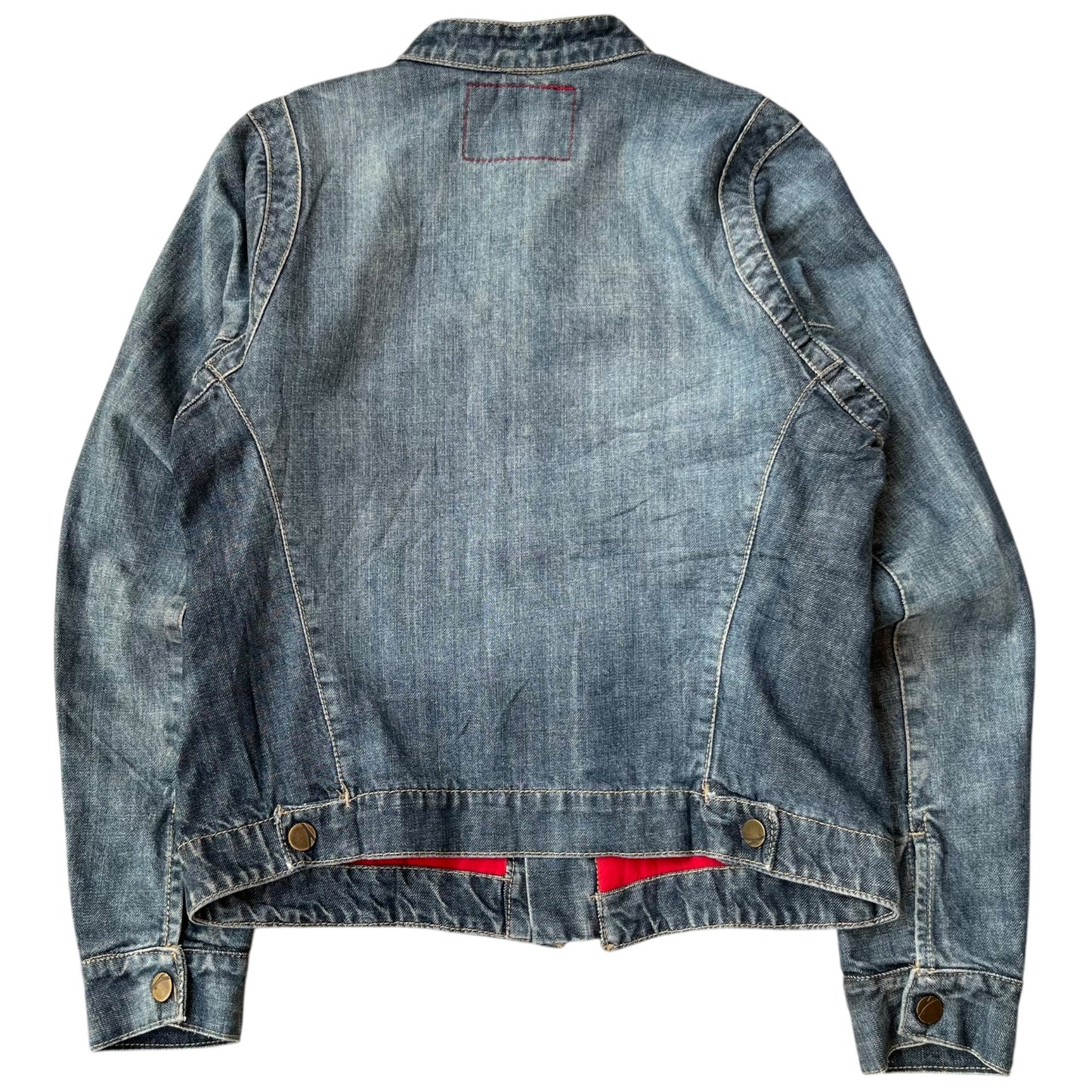 00s Levi’s Women’s Denim Moto Jacket