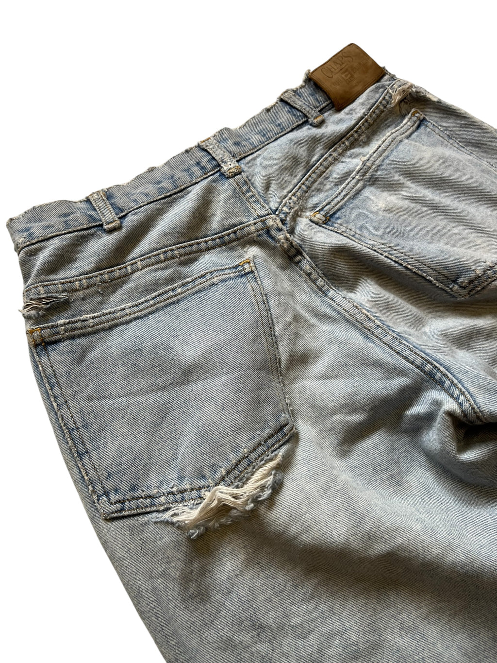 90s Chaps Ralph Lauren Distressed Jeans (28x30)