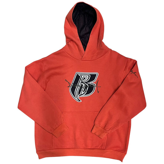 90s DMX Ruff Ryders Dity Denim Hoodie