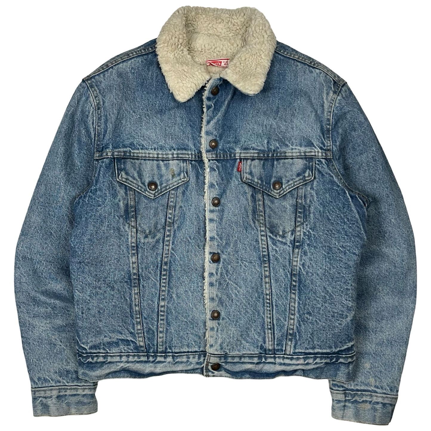 90s Levi’s Sherpa Lined Denim Trucker