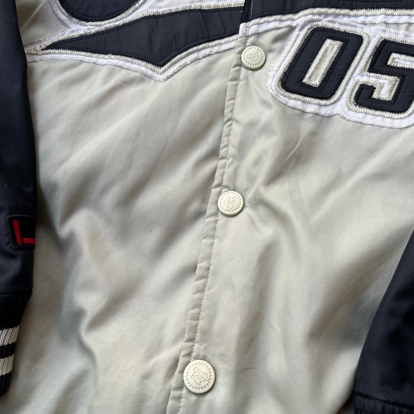 90s Fubu Varsity Bomber Jacket