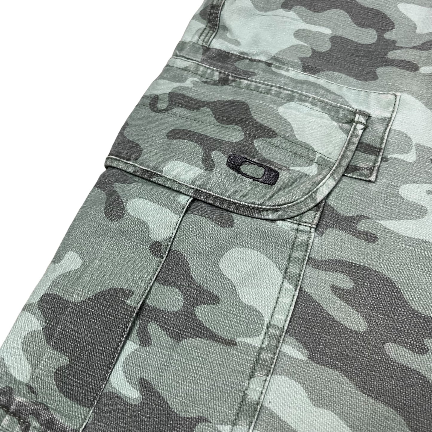 Y2k Oakley Camo Cargo Shorts