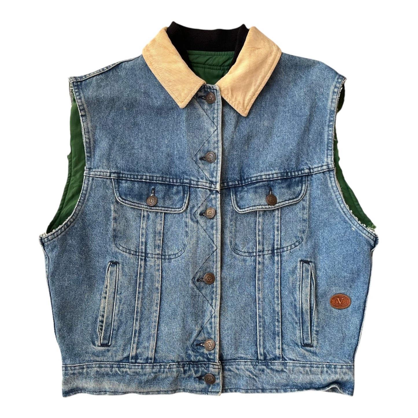 Vintage Valentino Denim Vest