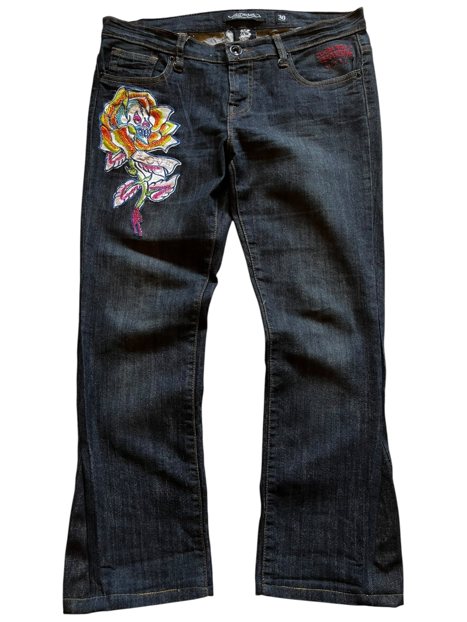 2000s Ed Hardy Low Rise Bootcuts