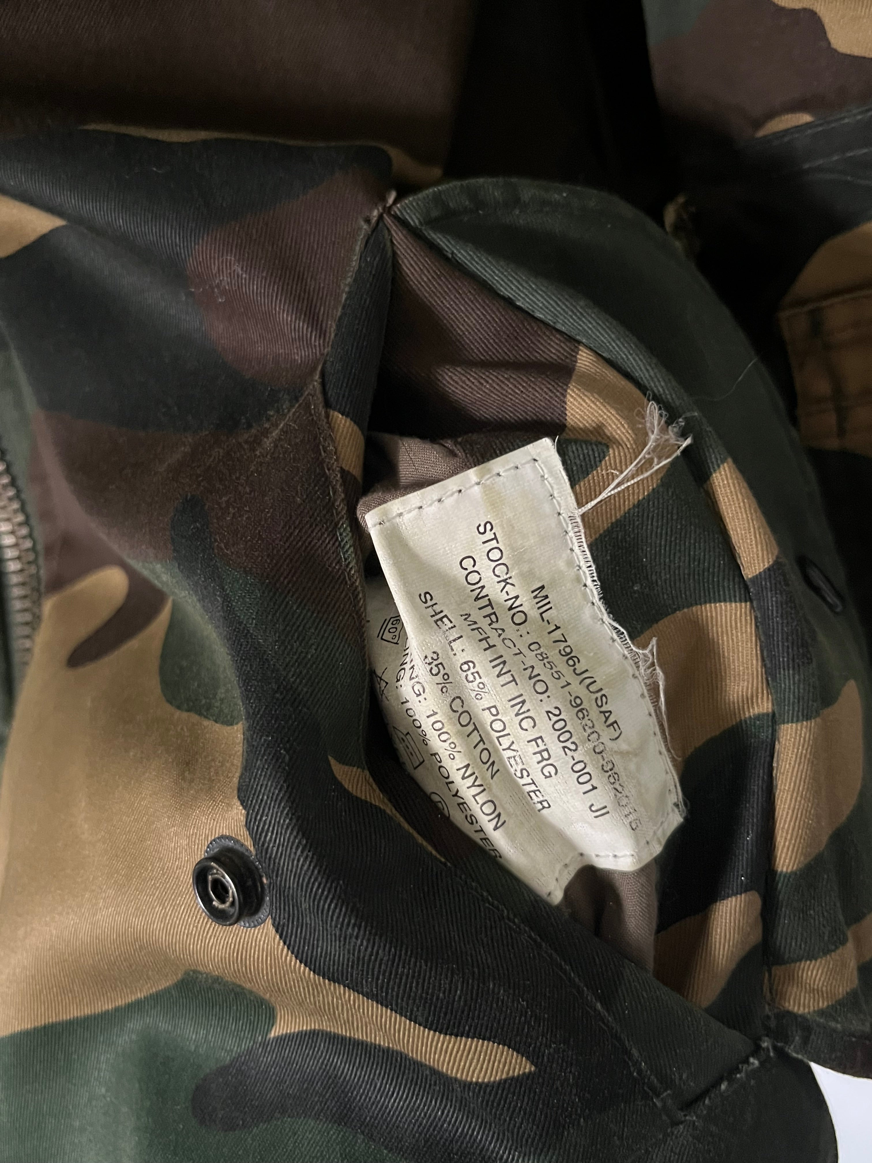 90s Ma-1 Camo Bomber Jacket