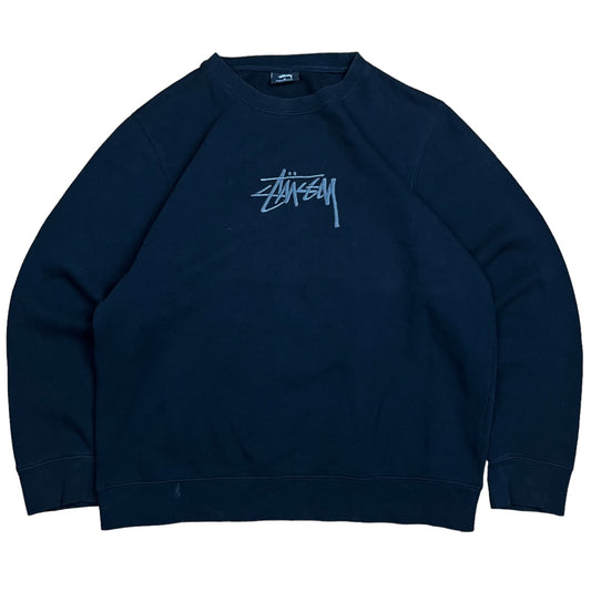 00s Stussy Spellout Crewneck