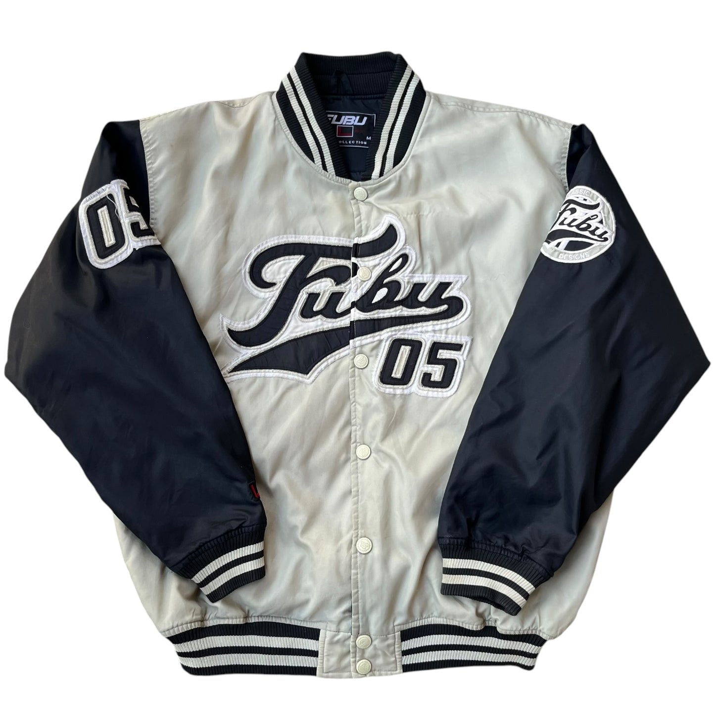 90s Fubu Varsity Bomber Jacket