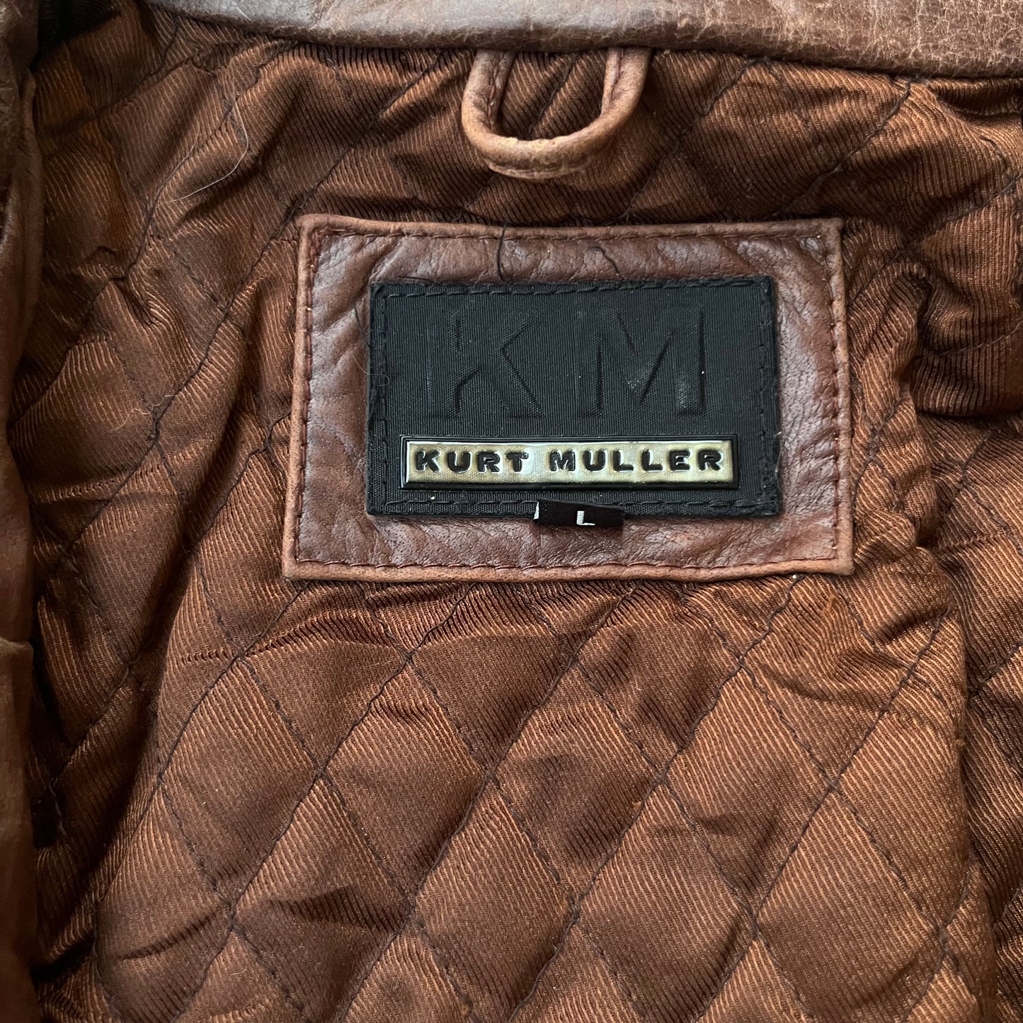 Vintage Kurt Muller Leather Cafe Racer Jacket