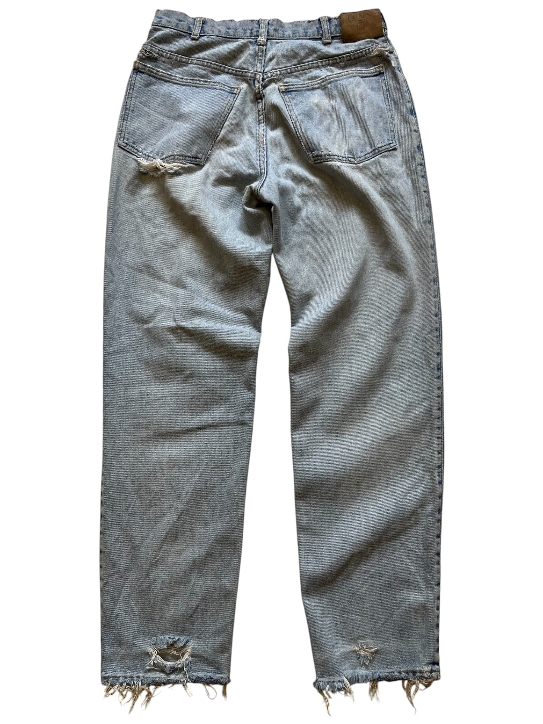 90s Chaps Ralph Lauren Distressed Jeans (28x30)