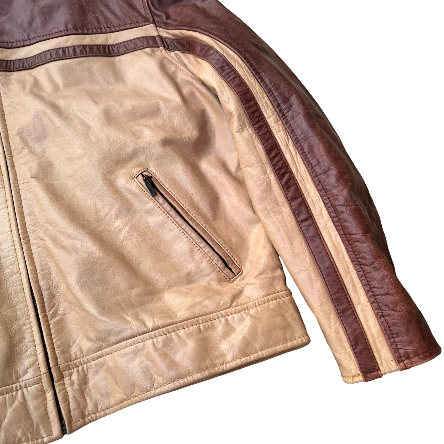 Vintage Kurt Muller Leather Cafe Racer Jacket