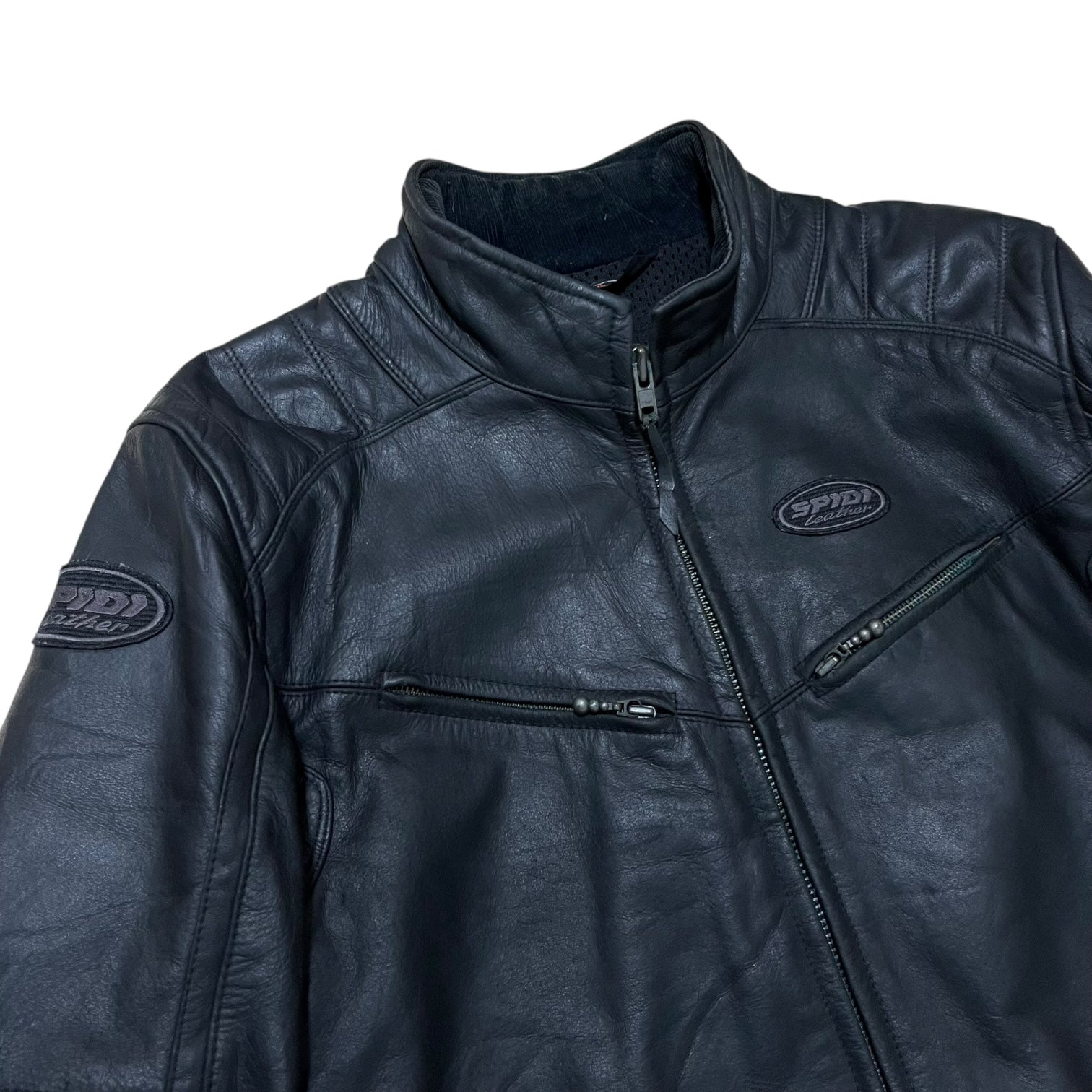 90s Spidi Boxy Biker Jacket