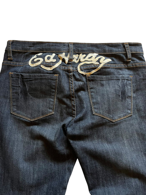 2000s Ed Hardy Low Rise Bootcuts