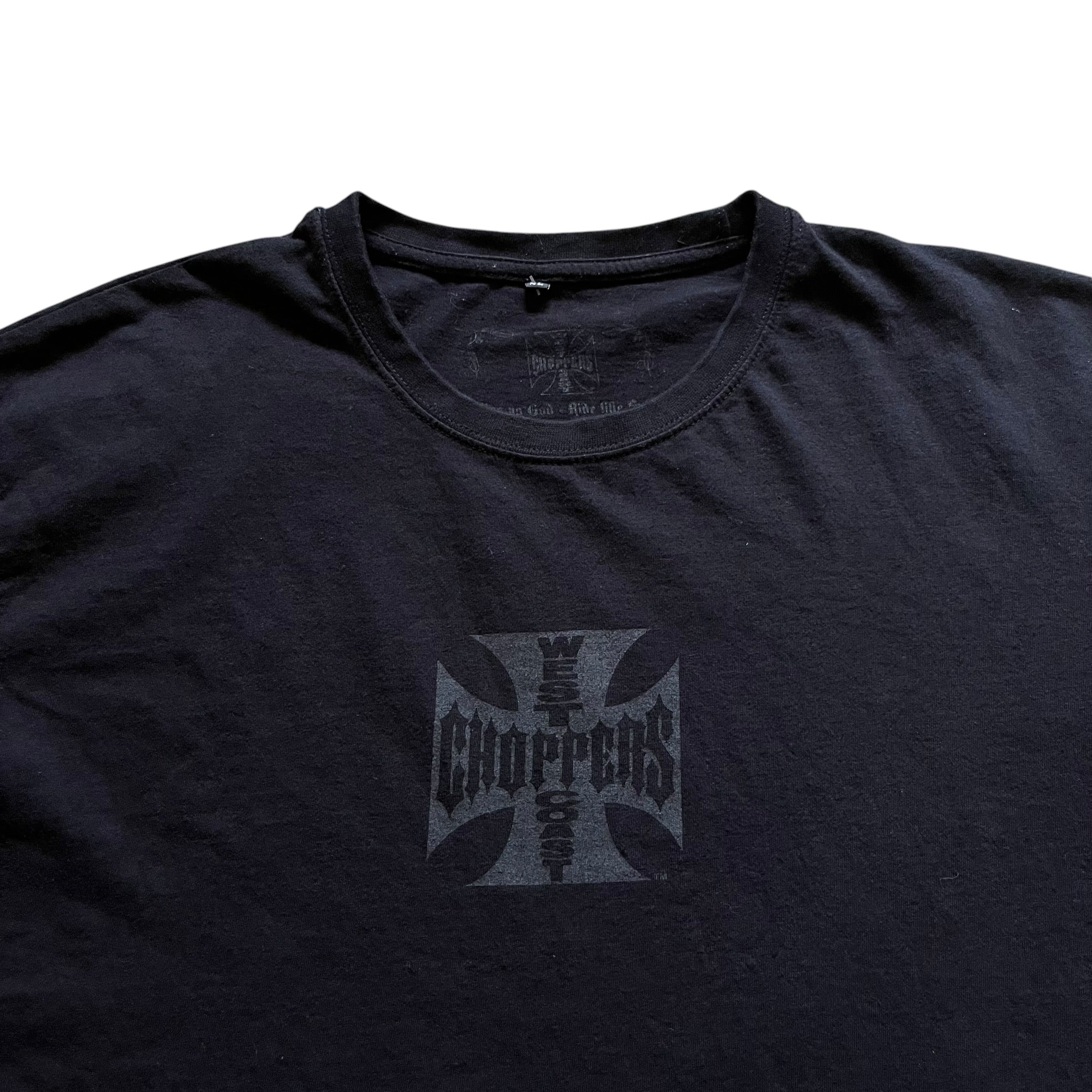 West Coast Black On Black Tee