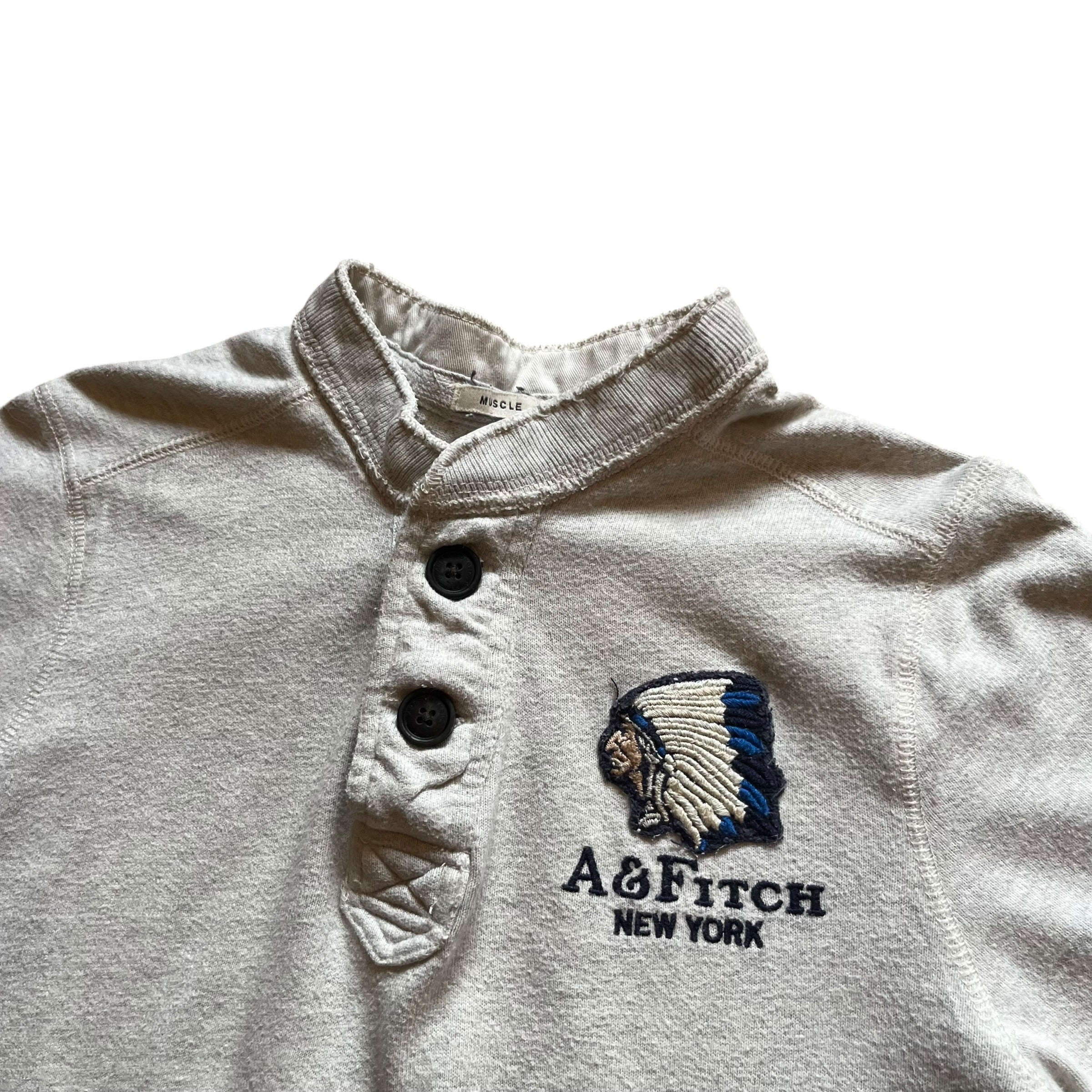 2000s Abercrombie & Fitch Henley Tee
