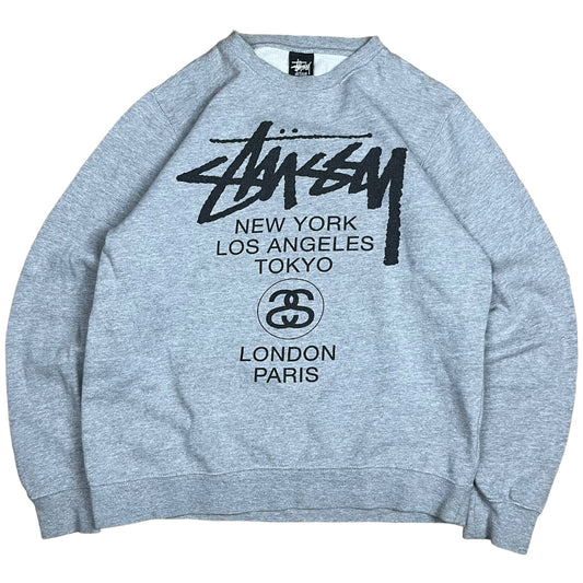 00s Stussy World Tour Crewneck