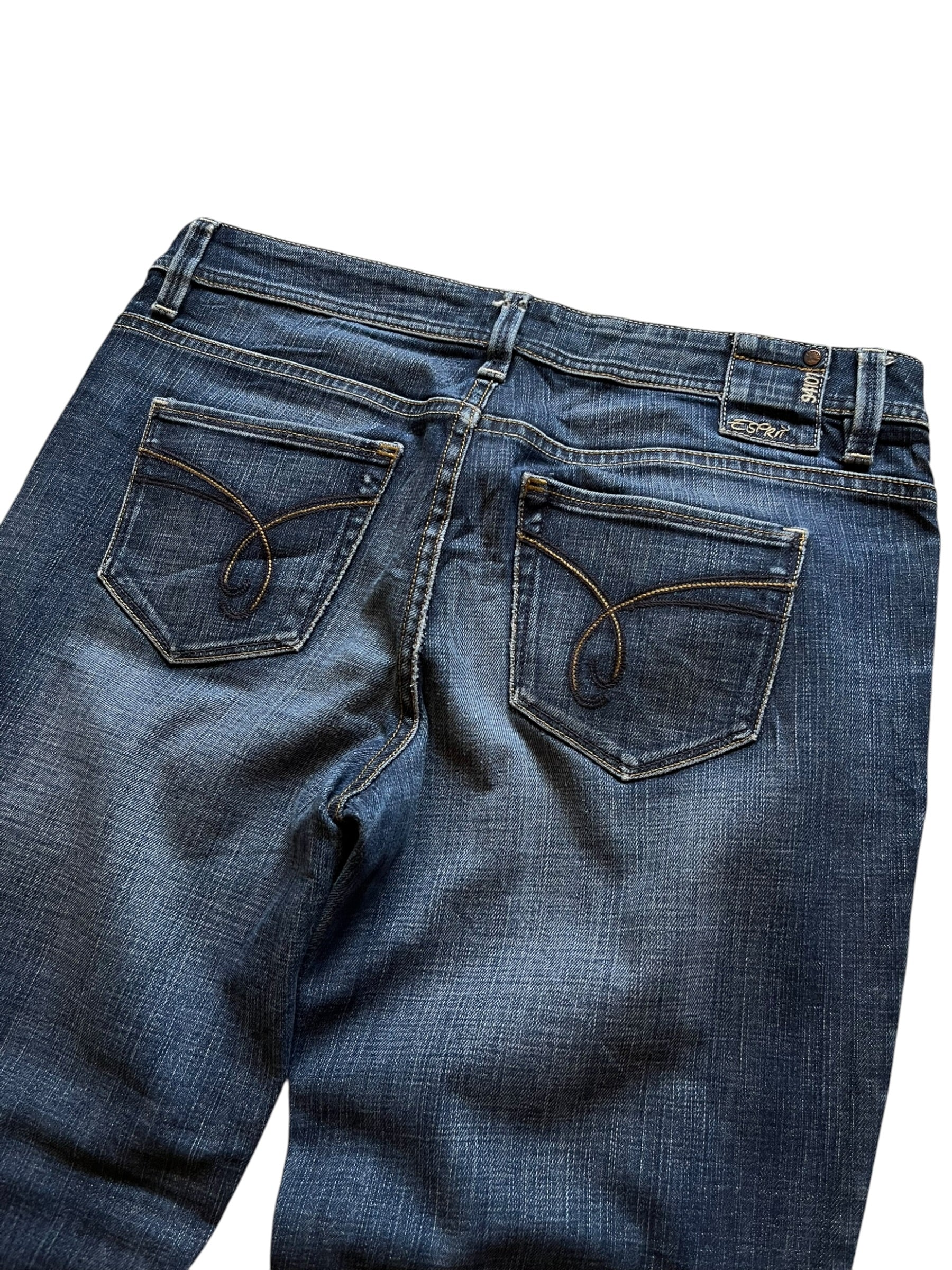 2000s Esprit Baggy Bootcut Jeans (34x32)