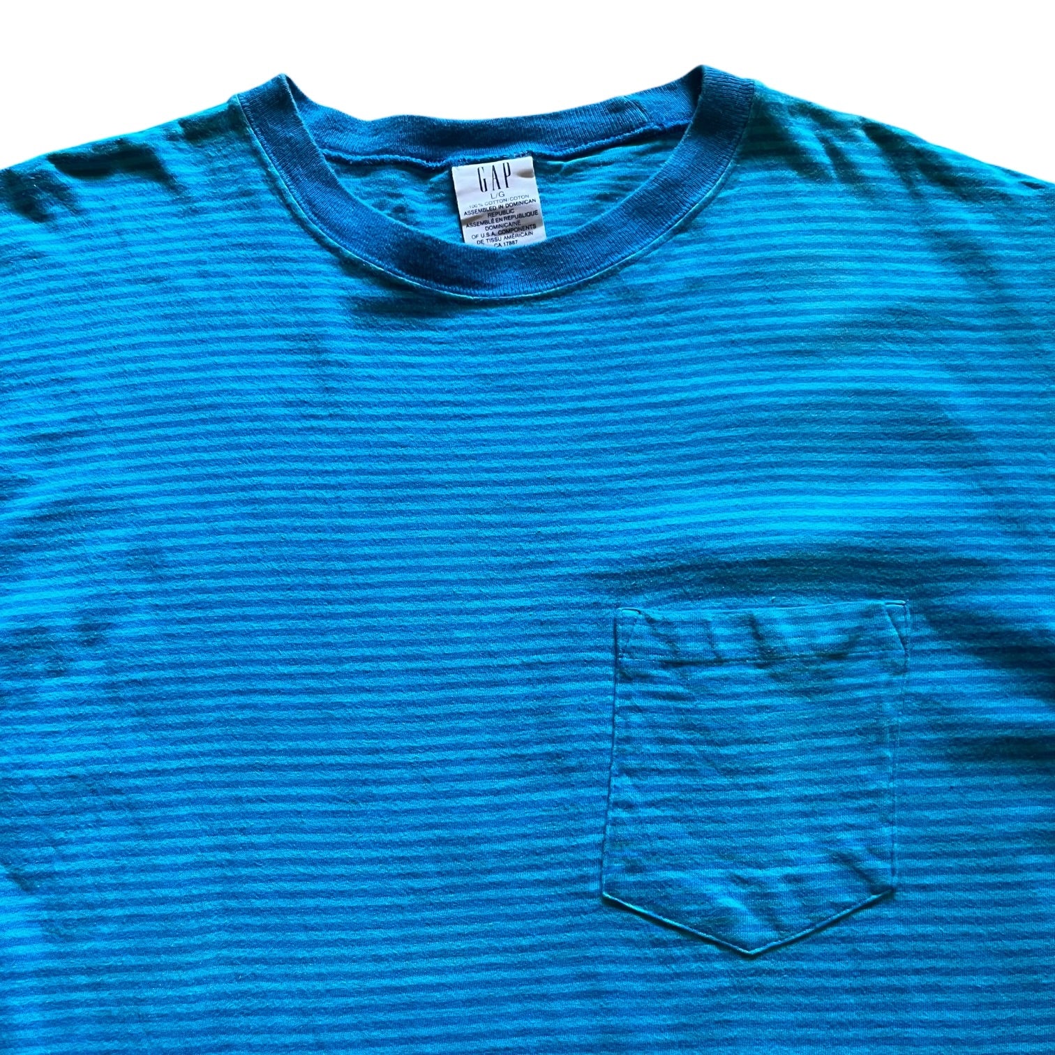 90s Gap Striped Pocket Tee