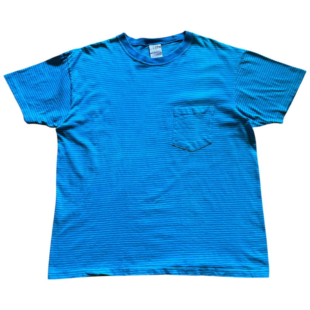 90s Gap Striped Pocket Tee