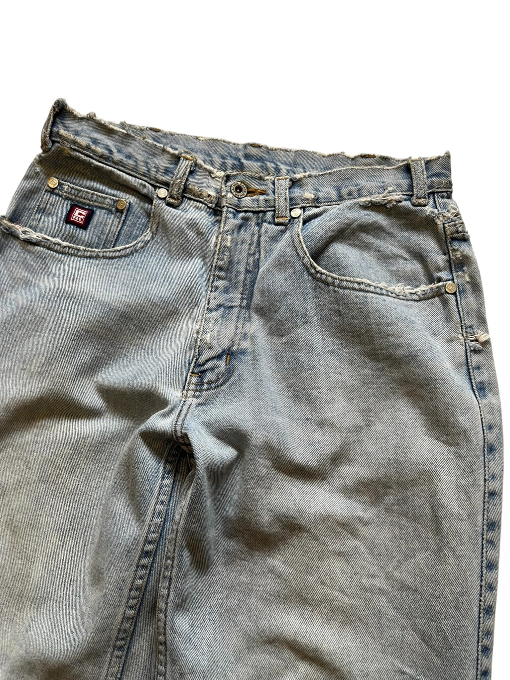 90s Chaps Ralph Lauren Distressed Jeans (28x30)