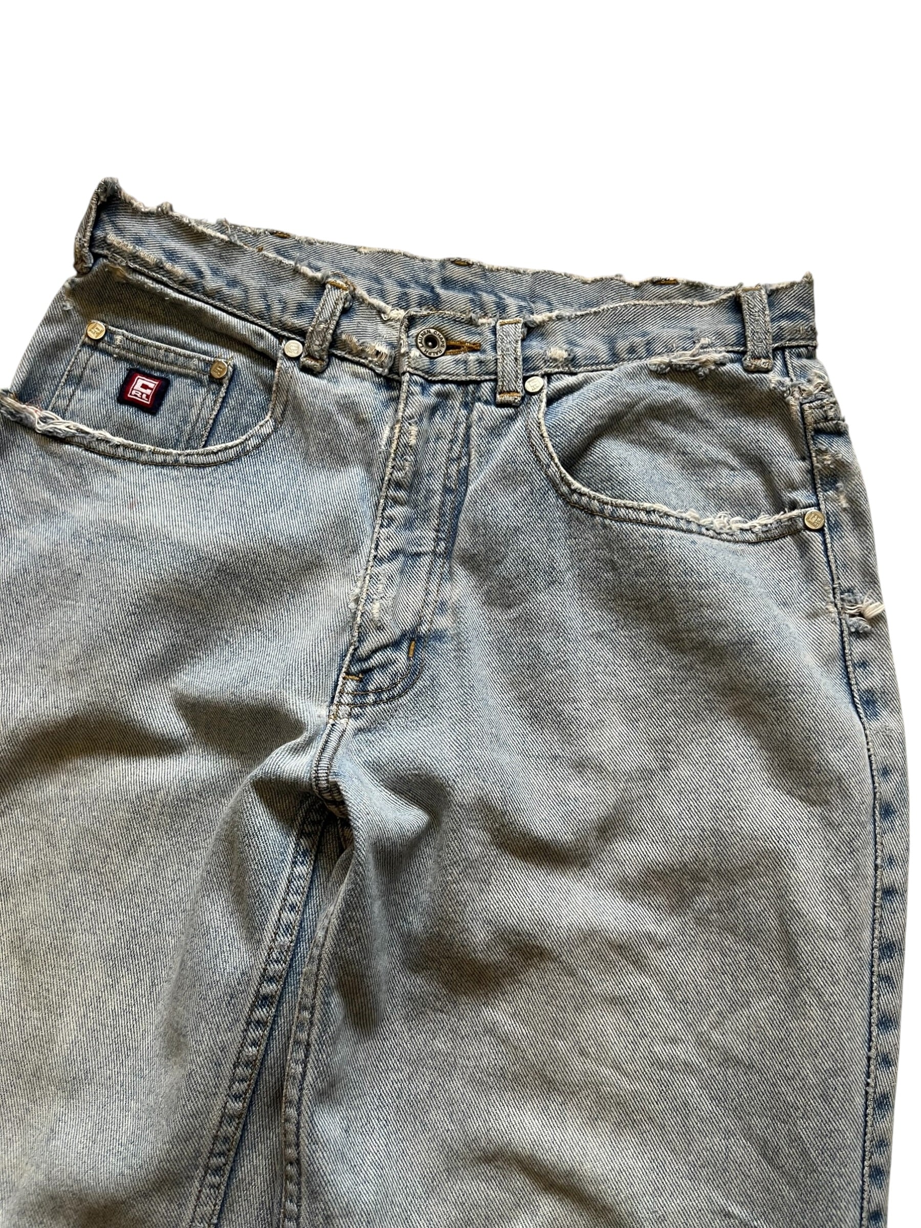 90s Chaps Ralph Lauren Distressed Jeans (28x30)