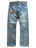 Ralph Lauren Ski Club Patchwork Jeans (34X32)