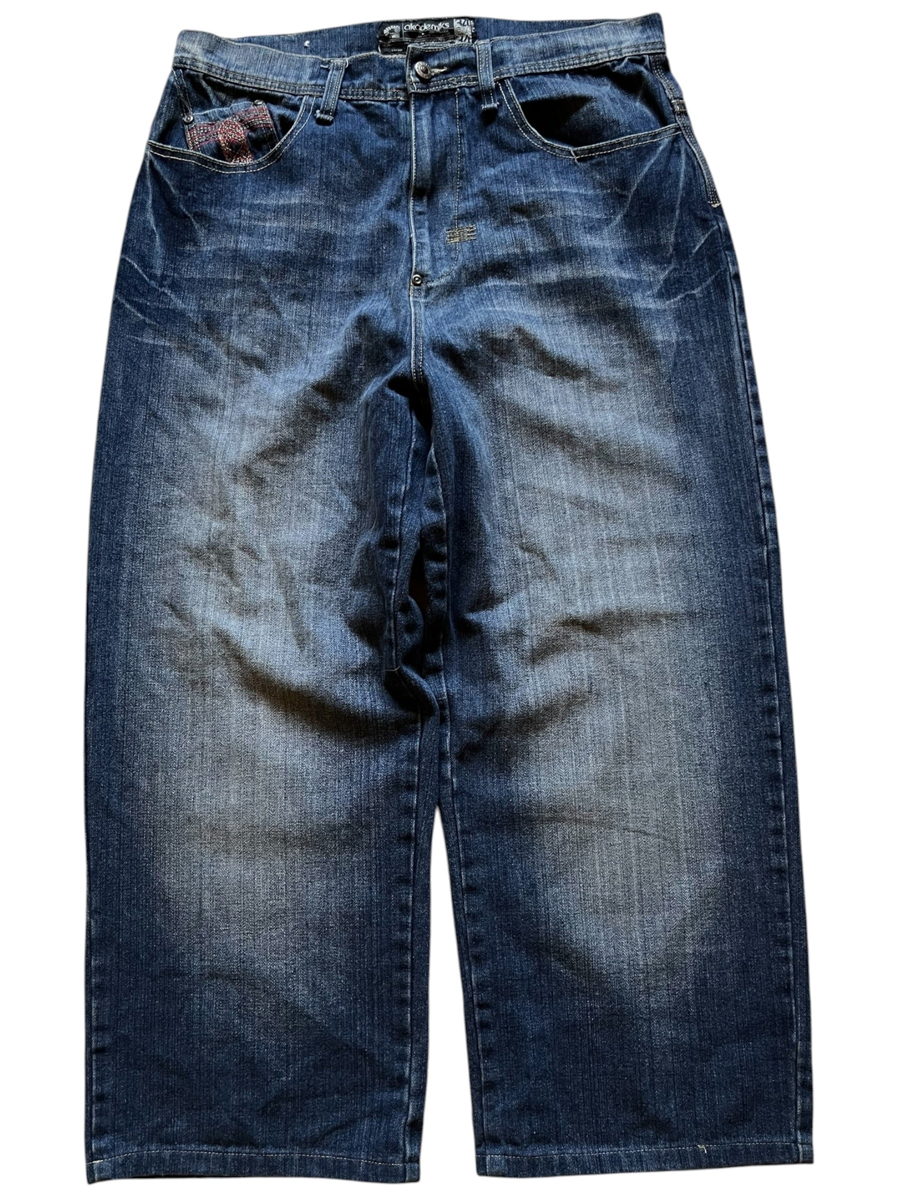 2000s Akademiks Super Baggy Jeans (34x30)