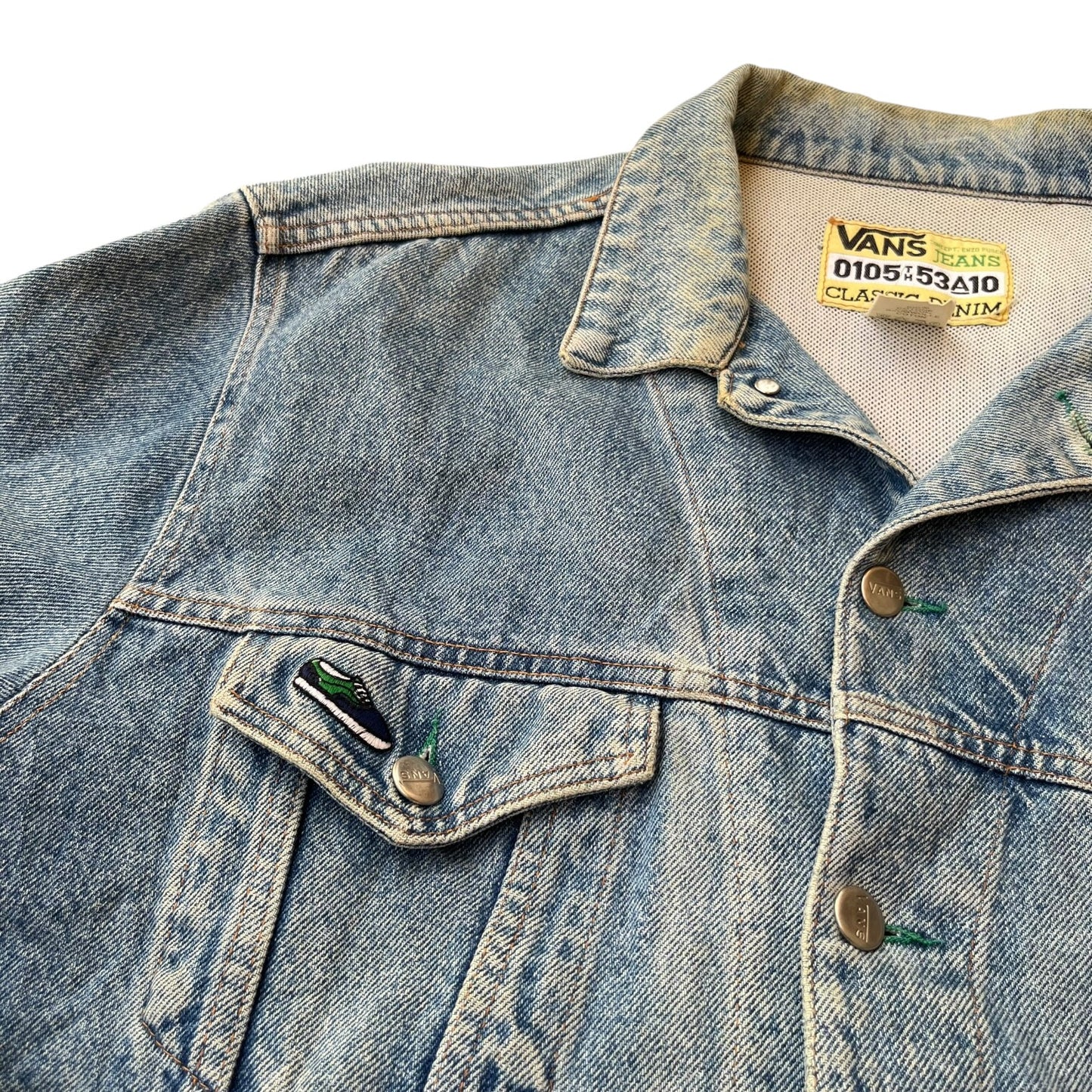 Vintage Vans Denim Trucker Jacket