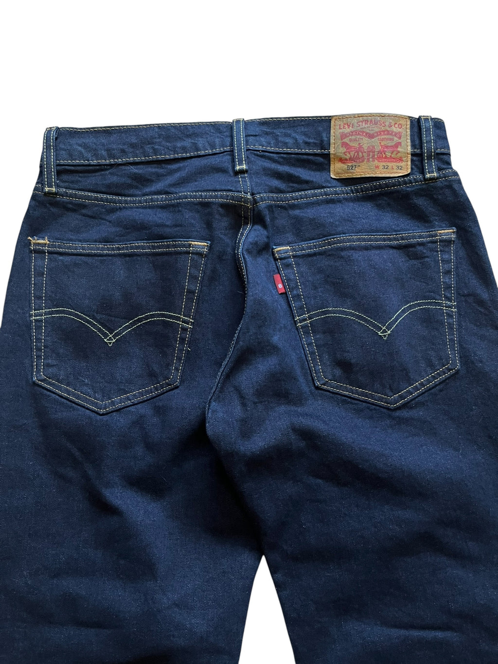 2000s Levi’s 527 Raw Denim Slim Bootcuts (32x32)