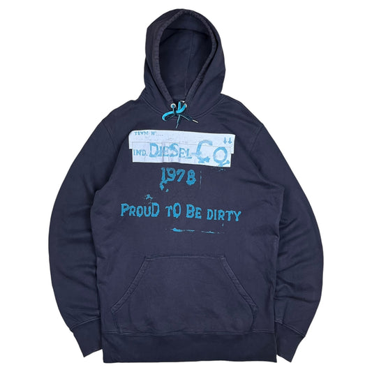 Diesel “Proud To Be Dirty” Hoodie