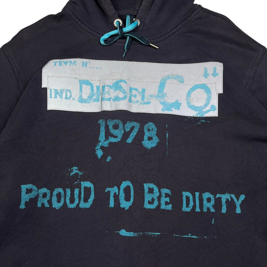 Diesel “Proud To Be Dirty” Hoodie