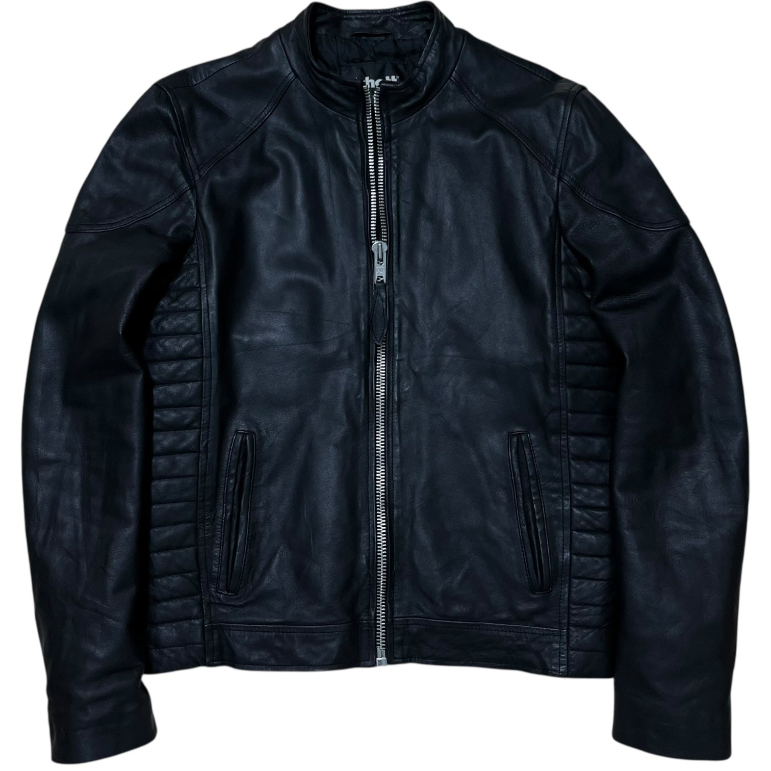 Schott Nyc Cafe Racer Leather Jacket