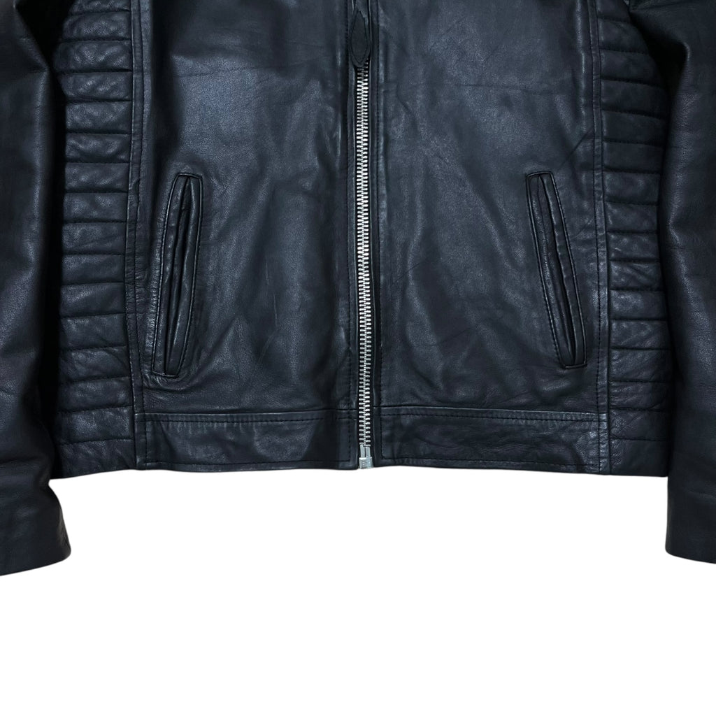 Schott Nyc Cafe Racer Leather Jacket